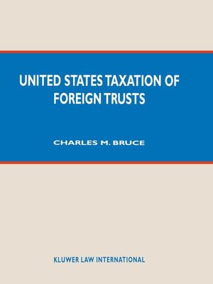 cover image of United States Taxation of Foreign Trusts
